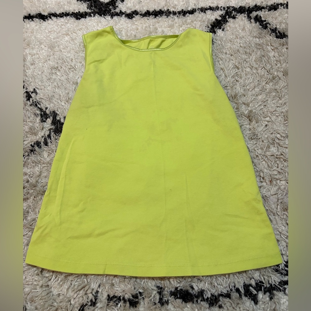 Women’s Lime Green Sleeveless Top